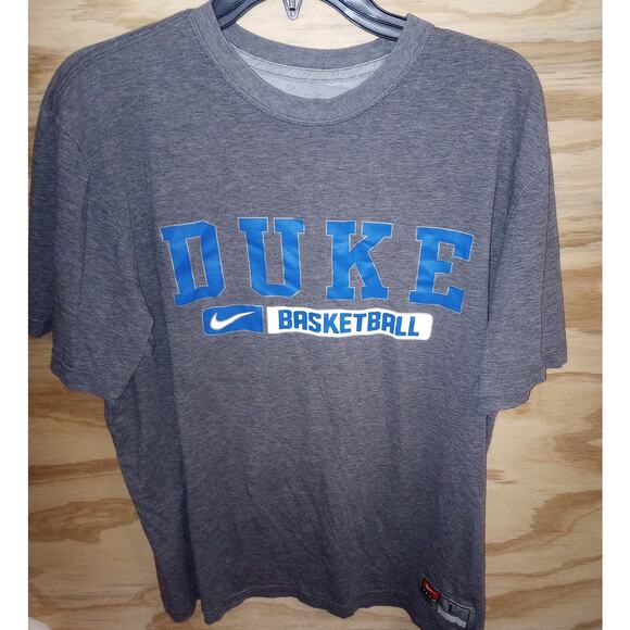 Men's Nike Duke Basketball Tshirt Blue Devils - Picture 1 of 1